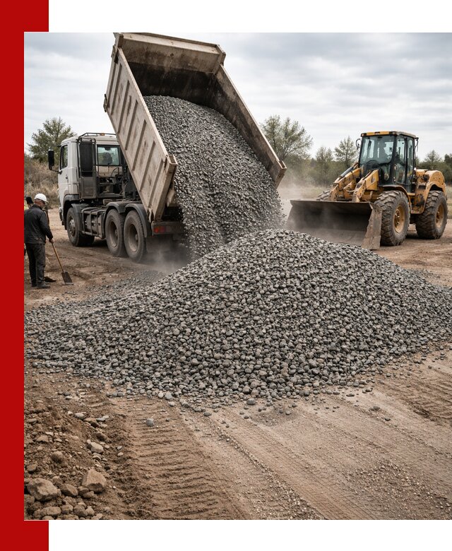 Гранитный щебень фракция 10-20 с доставкой в Якутске