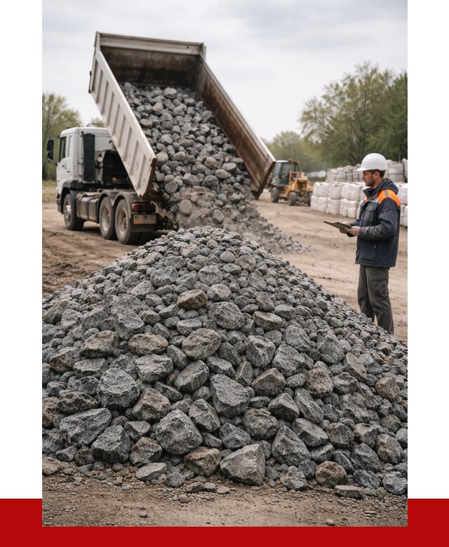 Гранитный щебень фракция 100-200 в Якутске от 4374 р. ПРОНЕРУДКтс