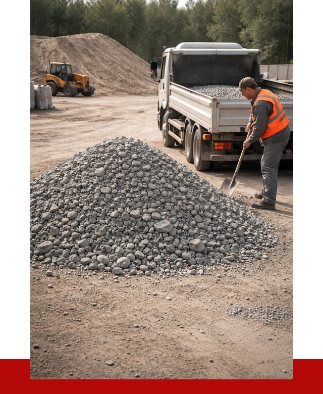 Гравийный щебень фракция 5-10 в Якутске от 2291 р. | ПРОНЕРУДКтс