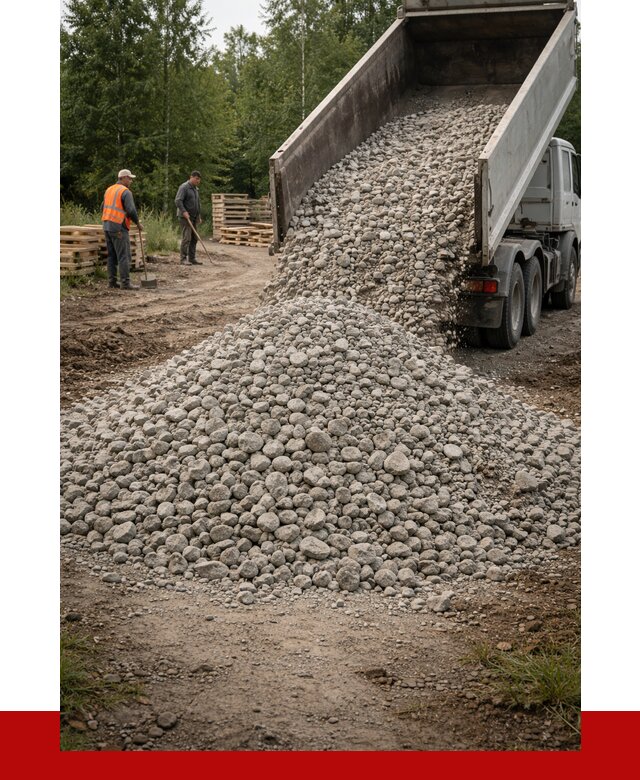 гравийный щебень фракция 70-120 в Якутске от 2552 р. ПРОНЕРУДКтс