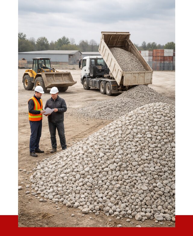 Известняковый щебень в Якутске от 1458 р. доставка | ПРОНЕРУДКтс