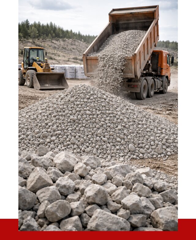 Доломитовый щебень фр. 20-40 в Якутске от 4374 р. | ПРОНЕРУДКтс