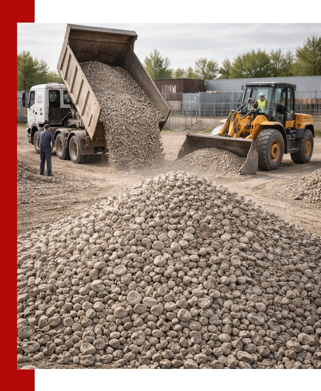 Доломитовый щебень фракции 20–41 с доставкой в Якутске