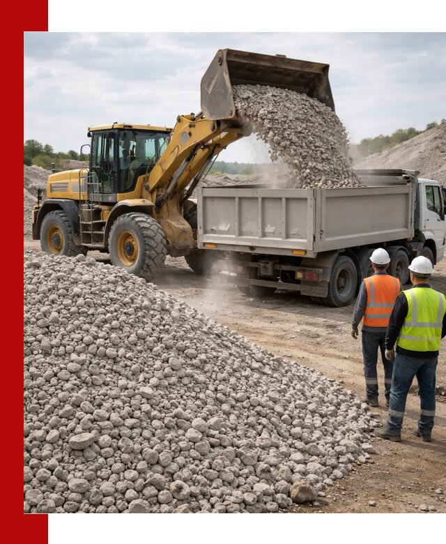 Доломитовый щебень фракция 40–71 доставка и продажа в Якутске