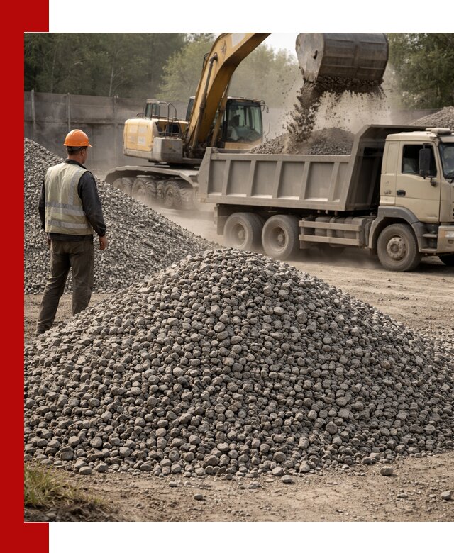 Шлаковый щебень фракция 5-20 с доставкой в Якутске