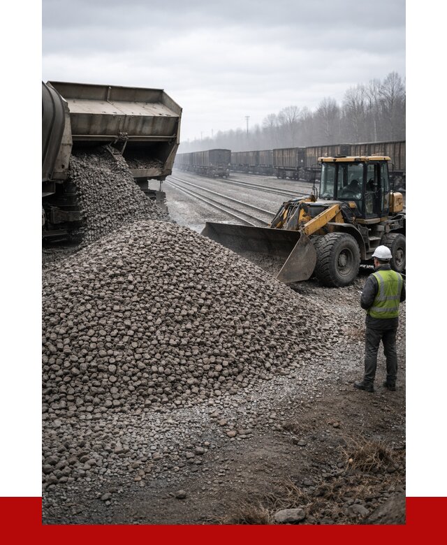Купить железнодорожный щебень в Якутске от 2916 р. | ПРОНЕРУДКтс