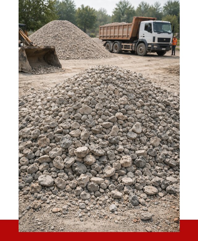 Вторичный щебень фракция 20-40 в Якутске от 2291 р ПРОНЕРУДКтс