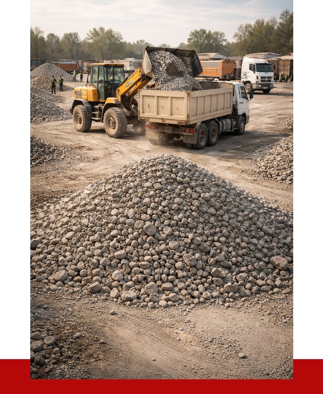 Вторичный щебень фракция 40-70 в Якутске от 1812 р, ПРОНЕРУДКтс