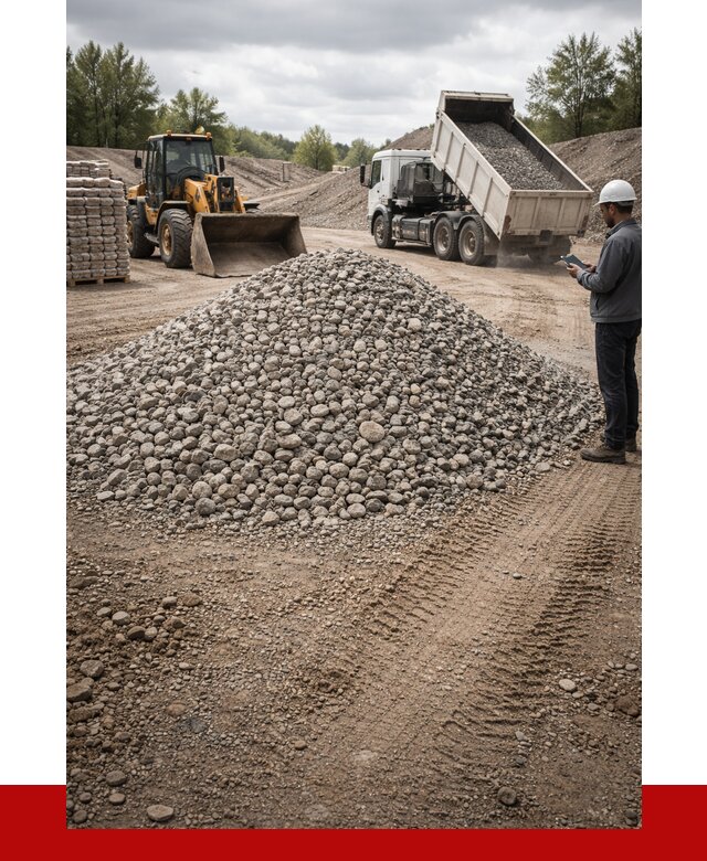 Купить бетонный щебень в Якутске, от 3333 р. ПРОНЕРУДКтс