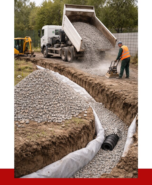 Щебень для дренажа в Якутске от 1927 р., ПРОНЕРУДКтс доставка