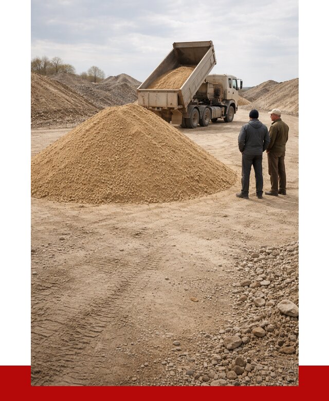 Карьерный песок крупнозернистый в Якутске от 8853 р | ПРОНЕРУДКтс