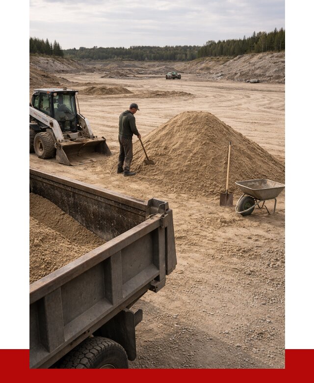 Карьерный песок среднезернистый в Якутске, от 2291 р. ПРОНЕРУДКтс