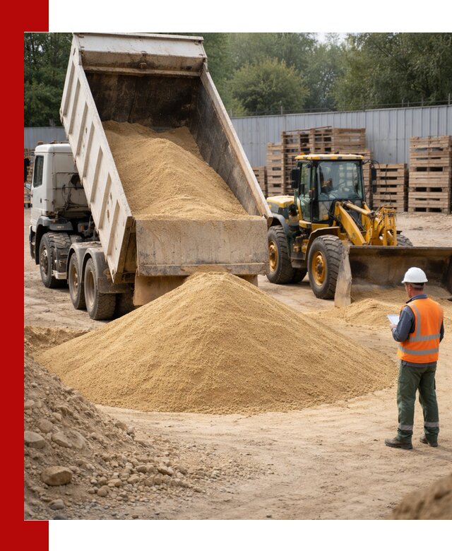 Доставка карьерного мелкозернистого песка в Якутске