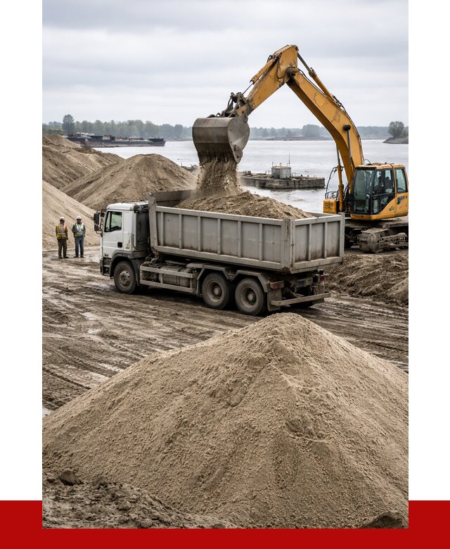 Купить речной песок навалом в Якутске от 1875 р., ПРОНЕРУДКтс