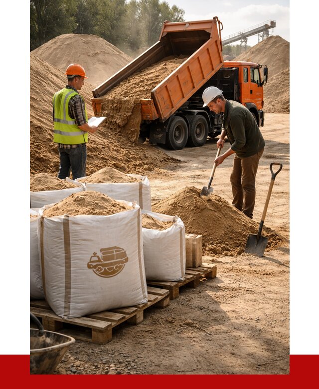 Строительный песок в Якутске от 2291 р. с доставкой, ПРОНЕРУДКтс