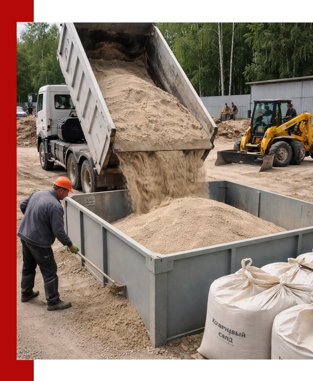 Кварцевый песок для фильтра в Якутске — доставка и качество