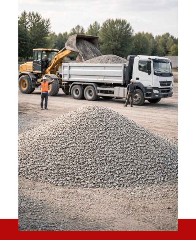 Купить мытый гравий в Якутске от 3645 р, доставка ПРОНЕРУДКтс