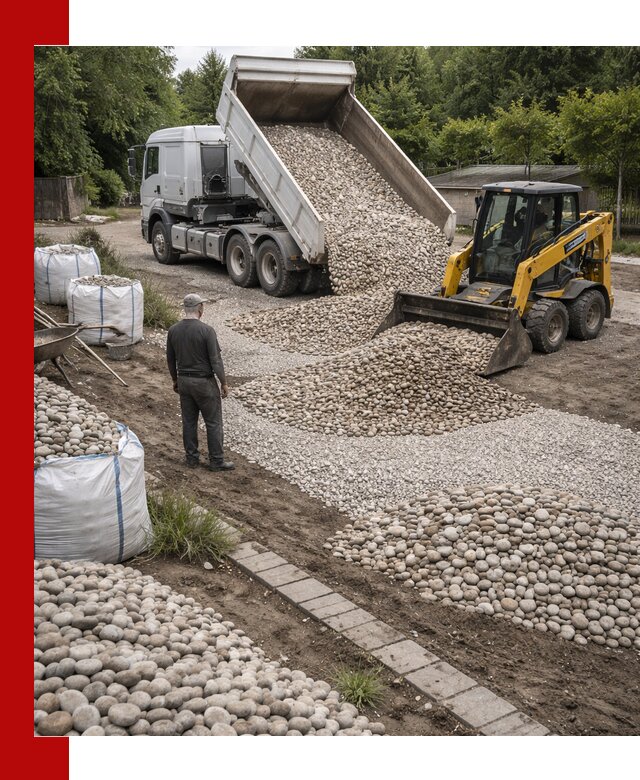 Доставка морской гальки оптом и в розницу в Якутске