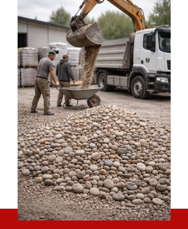 Галька декоративная в Якутске от 3333 р. за куб | ПРОНЕРУДКтс