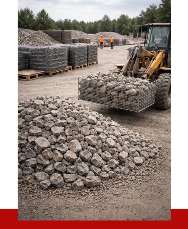 Камень для габионов фракция 70-150 в Якутске от 4374 р. | ПРОНЕРУДКтс