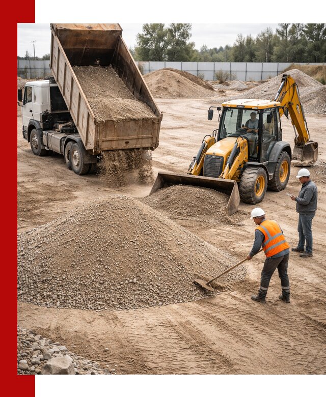 Поставка и доставка ПГС С4 в мешках и самосвалах в Якутске