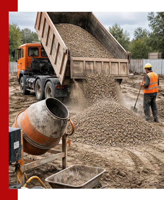 Опгс для бетона с доставкой самосвалом в Якутске от производителя