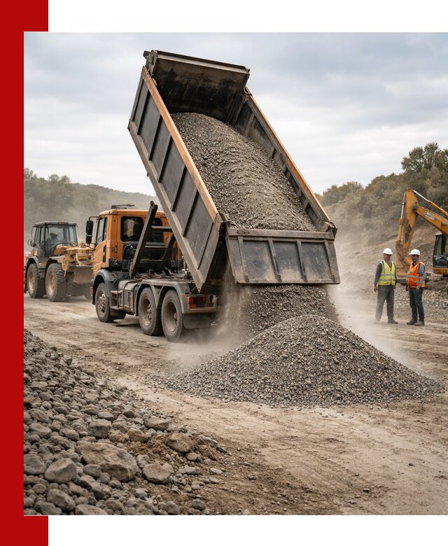 Щебёночно-песчаная смесь ЩПС С1 с доставкой в Якутске