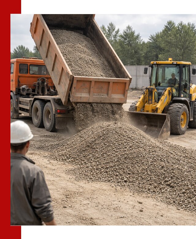 Доставка щпс С8 самосвалами в Якутске от производителя