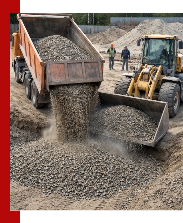 Доставка щпс С9 самосвалами по выгодным тарифам в Якутске