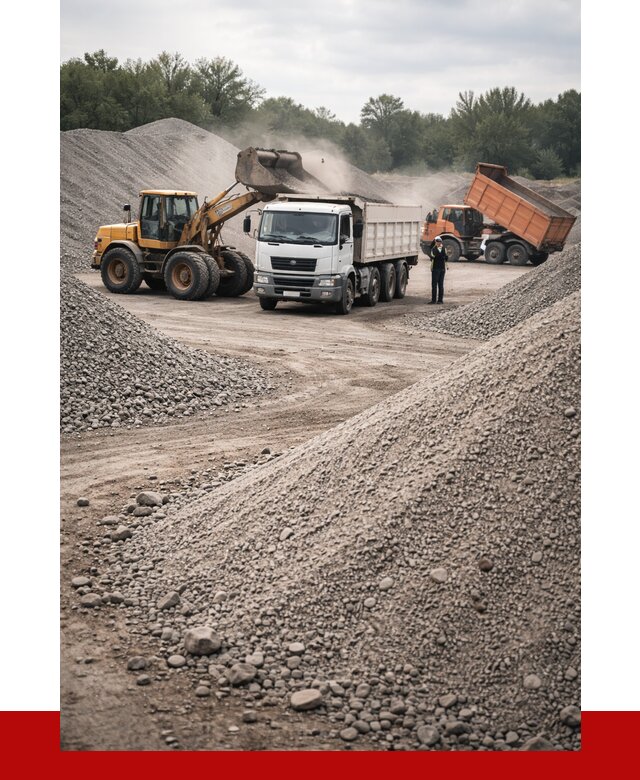 Отсев и крошка с доставкой в Якутске от 2500 р. | ПРОНЕРУДКтс