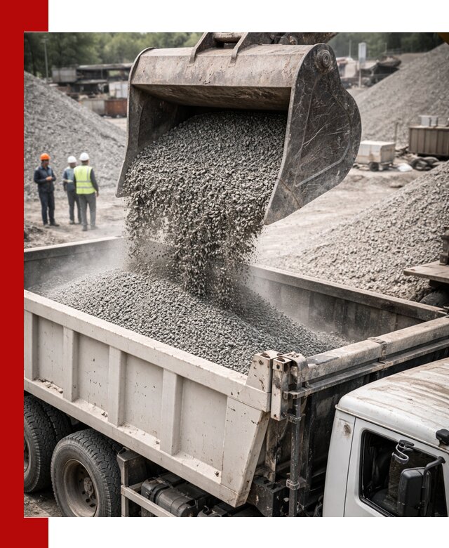 Отсев и крошка для строительства и дорожных работ в Якутске