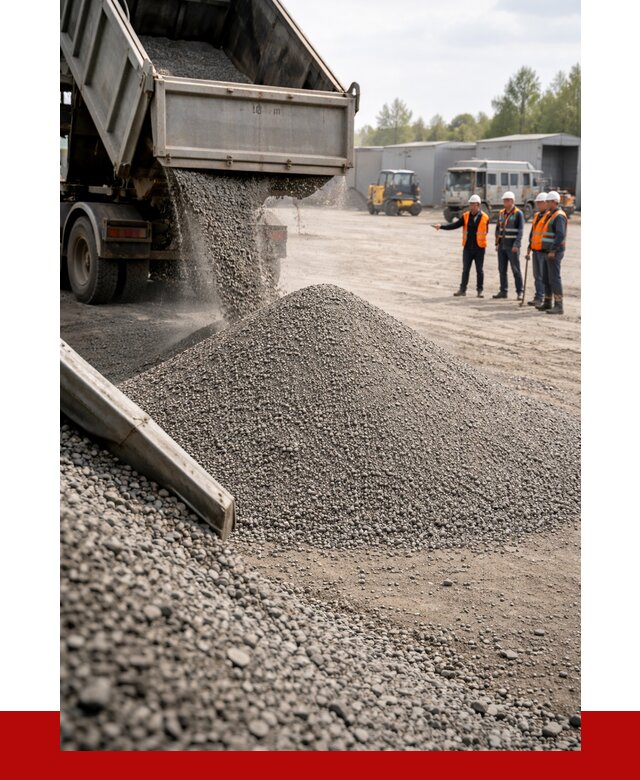 Гравийный отсев 0-5 в Якутске от 1250 р. с доставкой | ПРОНЕРУДКтс