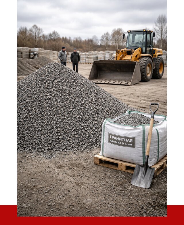 Купить гранитную крошку в Якутске от 4999 р. с доставкой | ПРОНЕРУДКтс