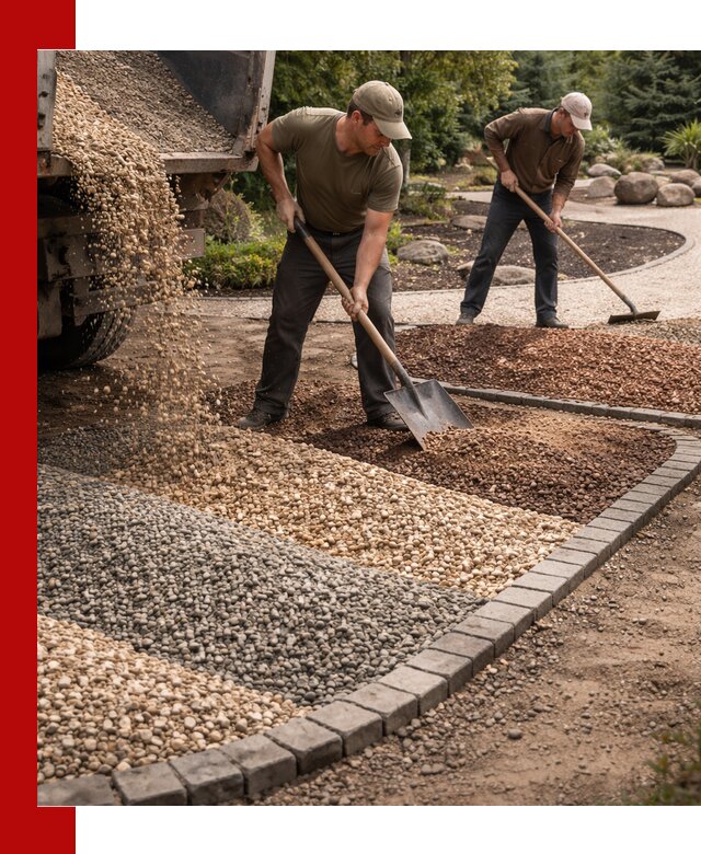 Декоративная крошка для ландшафта в Якутске — продажа и доставка