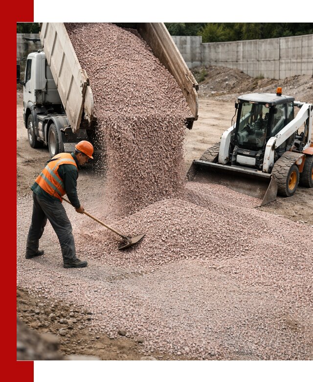 Крошка розовый гранит с доставкой в Якутске от производителя