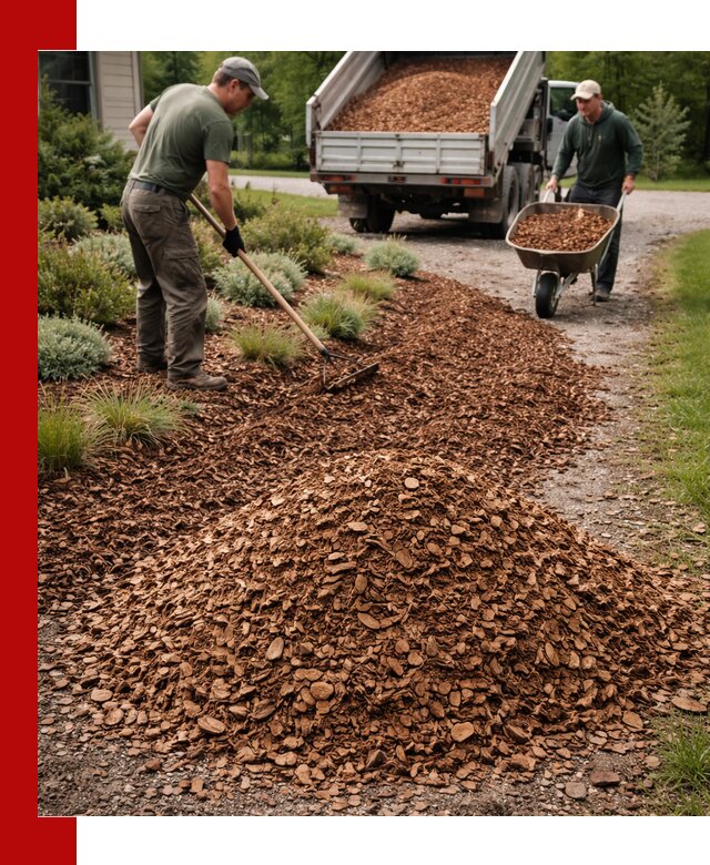 Крошка для мульчирования с доставкой в Якутске