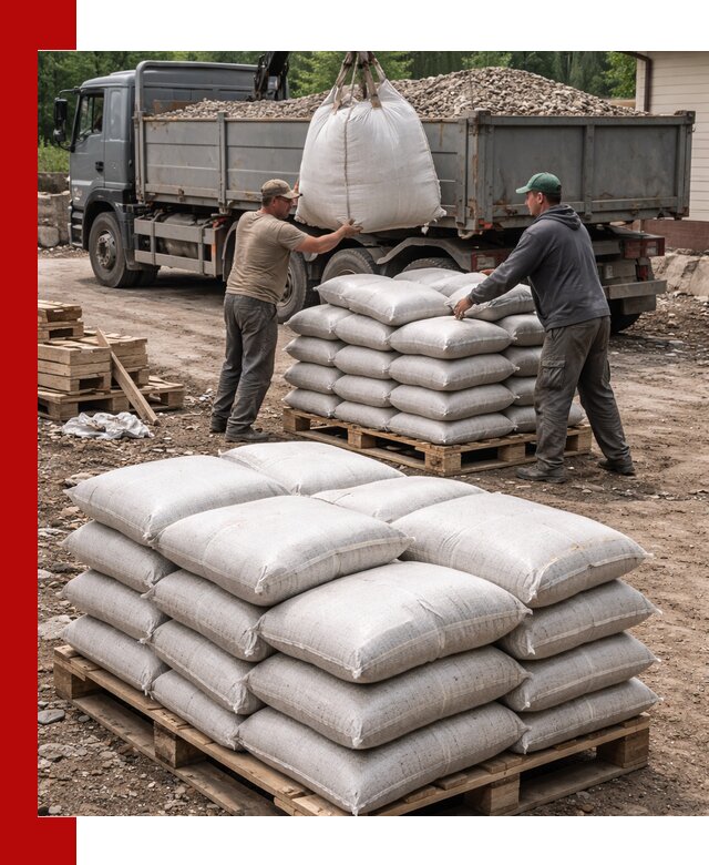 Керамзит в мешках с доставкой в Якутске от компании-поставщика