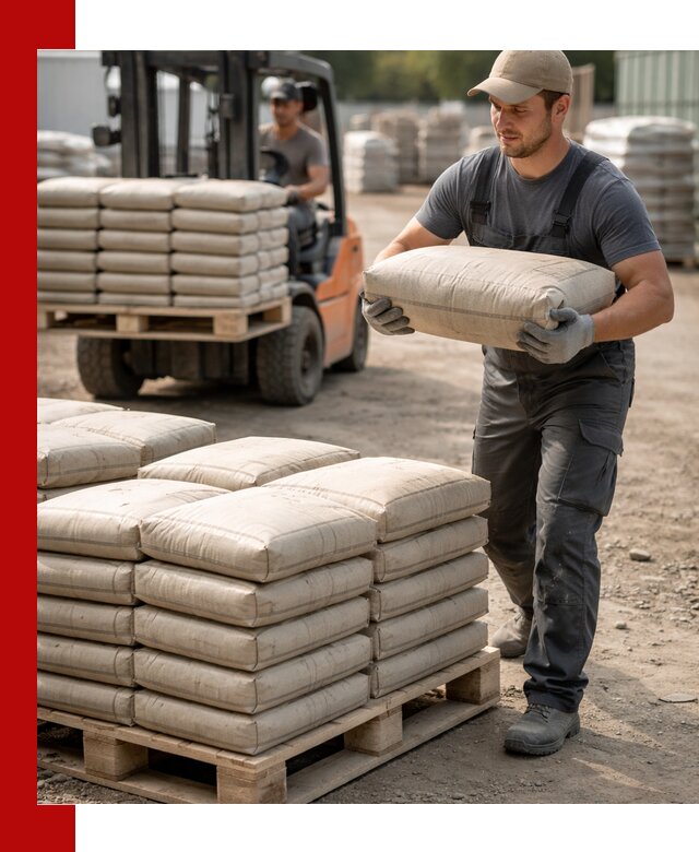 Доставка цемента в мешках оптом и в розницу в Якутске