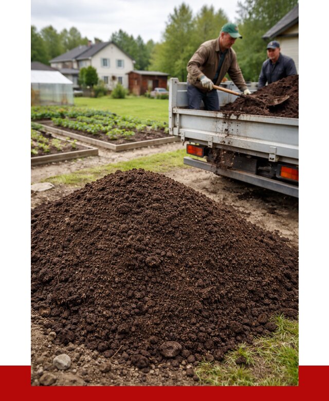 Плодородный грунт в Якутске с доставкой от 4374 р. | ПРОНЕРУДКтс