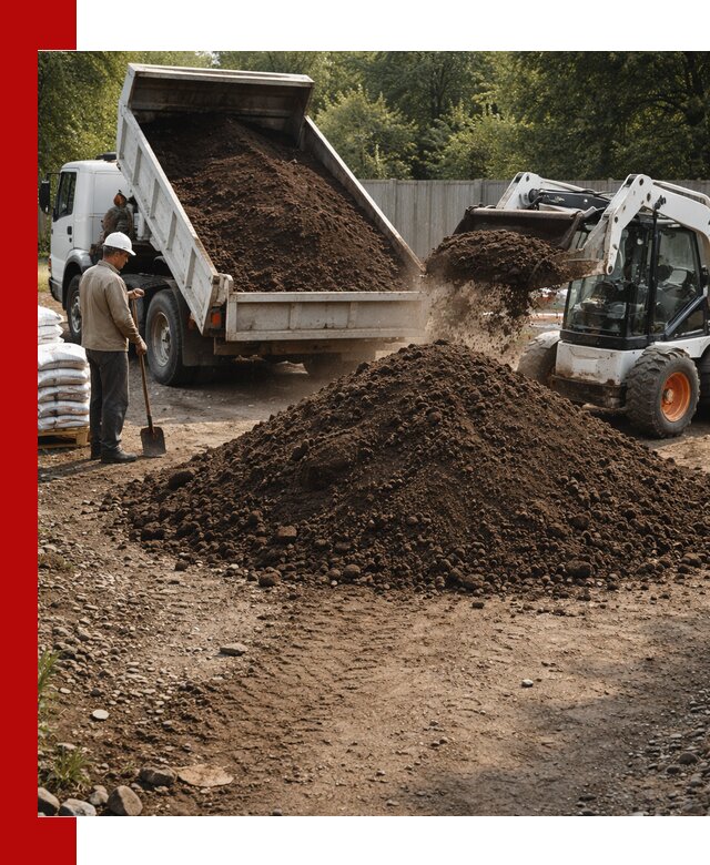 Доставка растительного грунта в Якутске от производителя оптом и в розницу