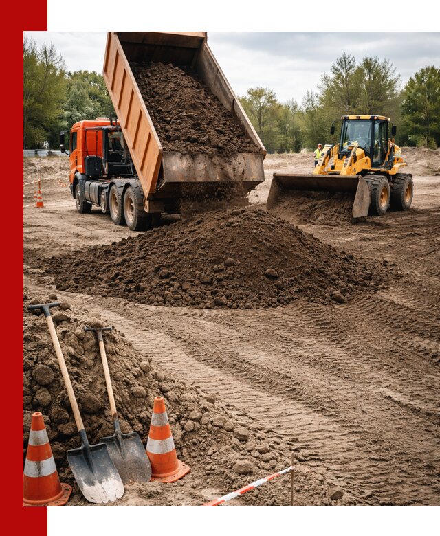 Поставка и доставка планировочного грунта в Якутске