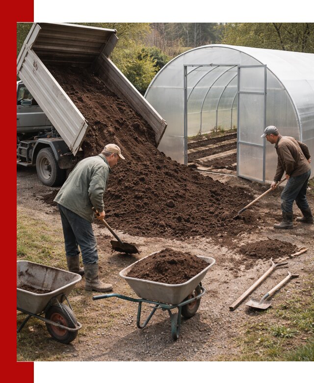 Грунт для теплицы с доставкой в Якутске — плодородный субстрат под растения
