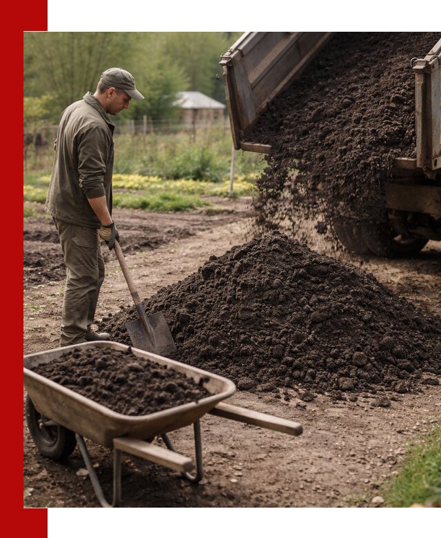 Доставка качественной земли для огорода в Якутске