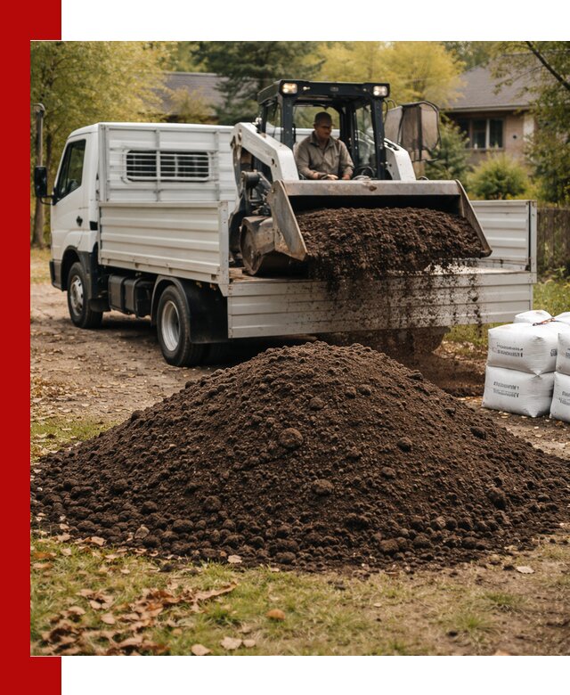 Доставка садовой земли в больших объёмах в Якутске