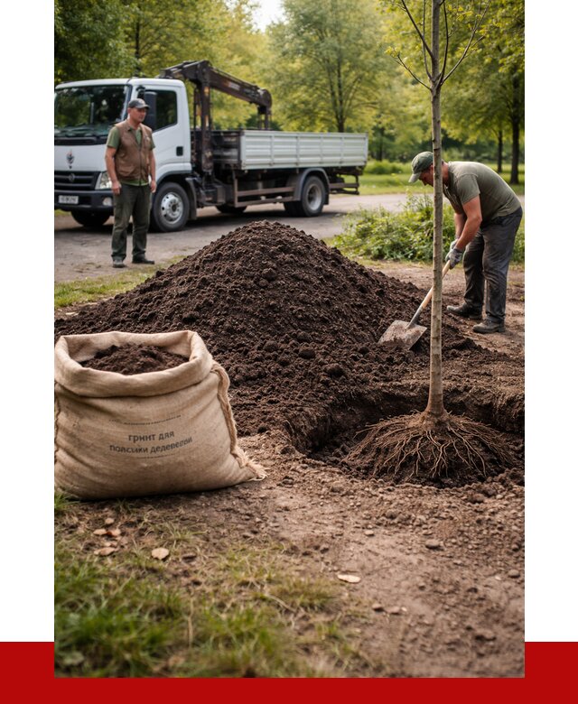 Грунт для посадки деревьев в Якутске от 1250 р. | ПРОНЕРУДКтс