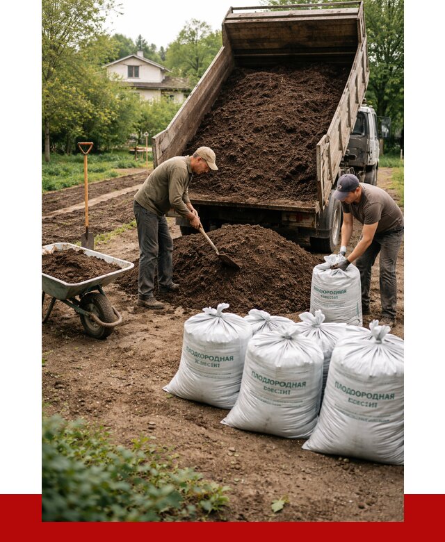 Плодородная смесь в Якутске от 4374 р./куб с доставкой | ПРОНЕРУДКтс