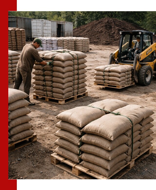 Доставка торфа в мешках по выгодным ценам в Якутске