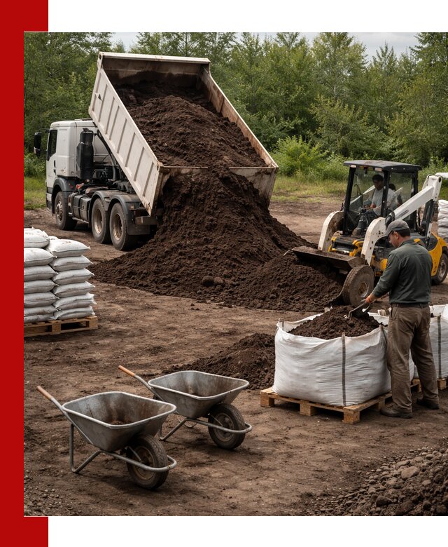 Доставка и продажа торфогрунта в Якутске оптом и в розницу