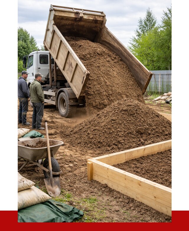 Торфо песчаная смесь в Якутске с доставкой от 1927 р. | ПРОНЕРУДКтс