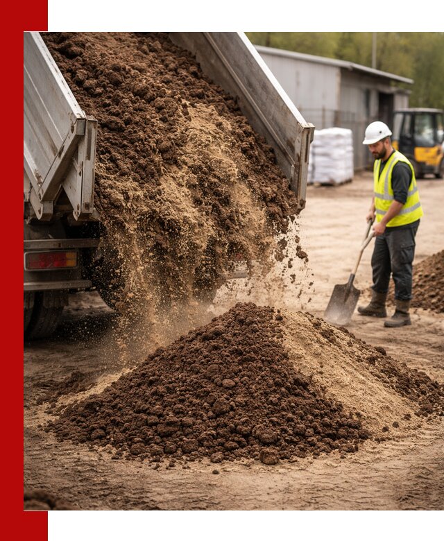 Доставка торфо-песчаной смеси в Якутске для строительства и озеленения